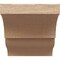 Ekena Millwork 4in. W x 4in. H x 16in. L Asheboro Woodgrain TimberThane Rafter Tail, Primed Tan RFTUR04X04X16ASHRCPR - alternate 3